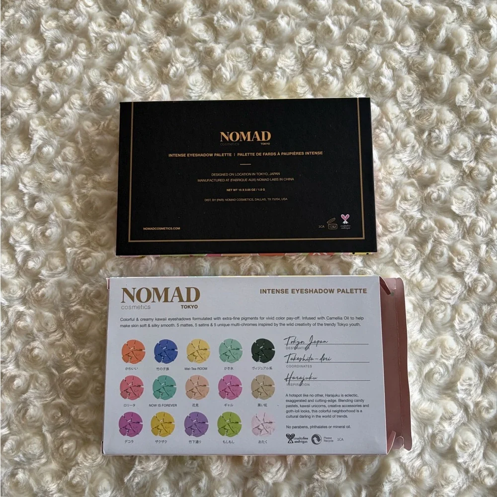 New Nomad Toyko Harajuku Pastel Dreams Eyeshadow Palette
